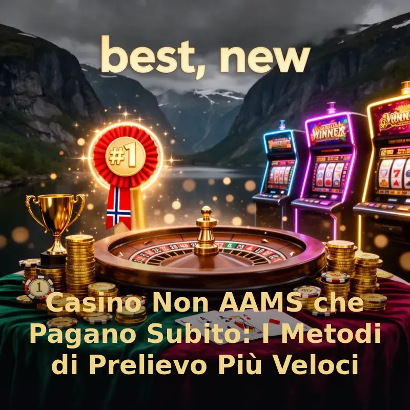 Casino Non AAMS che Pagano Subito: I Metodi di Prelievo Più Veloci